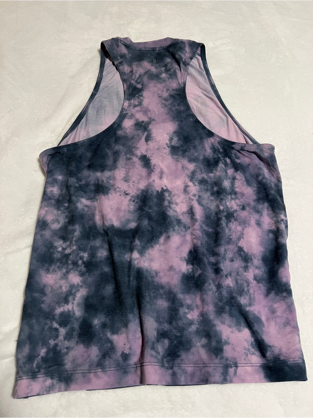 NOBULL Pink & Black Tie-Dye Performance Tank - Picture 4 of 5
